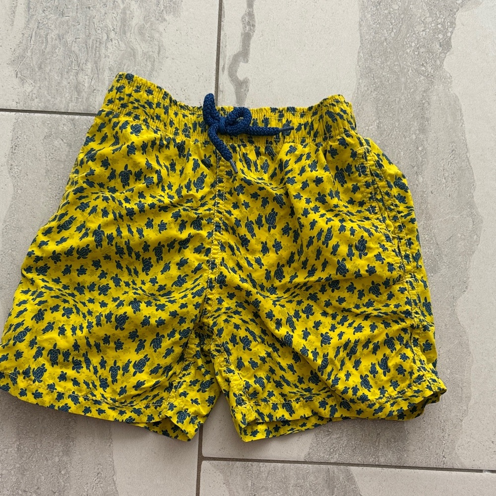 Vilebrequin Kids Swim Trunks - Yellow and Blue